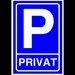 sign privat PARKING